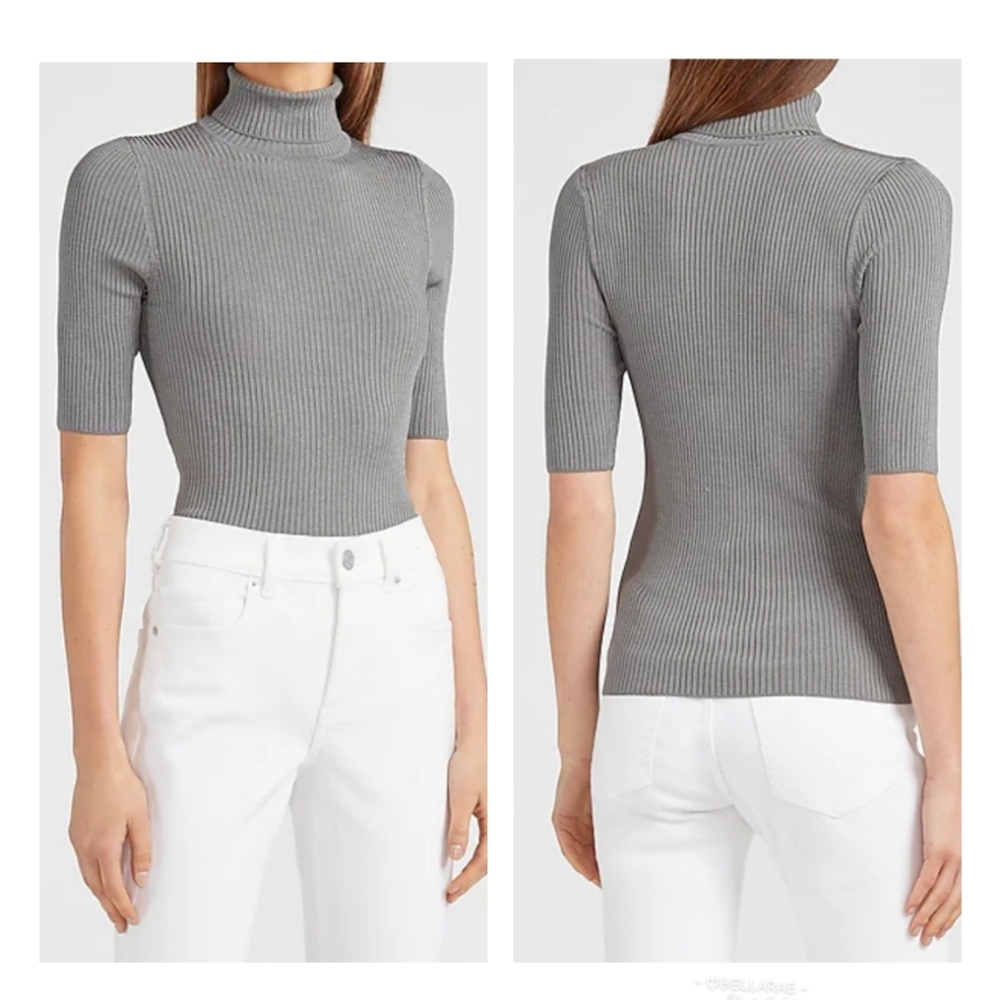 LIKE NEW!  Express Fitted Turtleneck Sweater